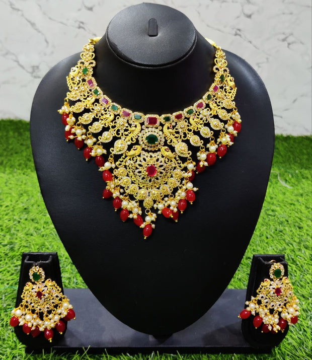 Kempu Jewellery Set 8JUN7E
