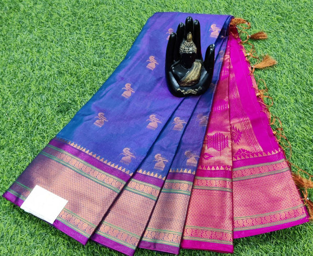 Blue Mushroom Pattu 13JUN7