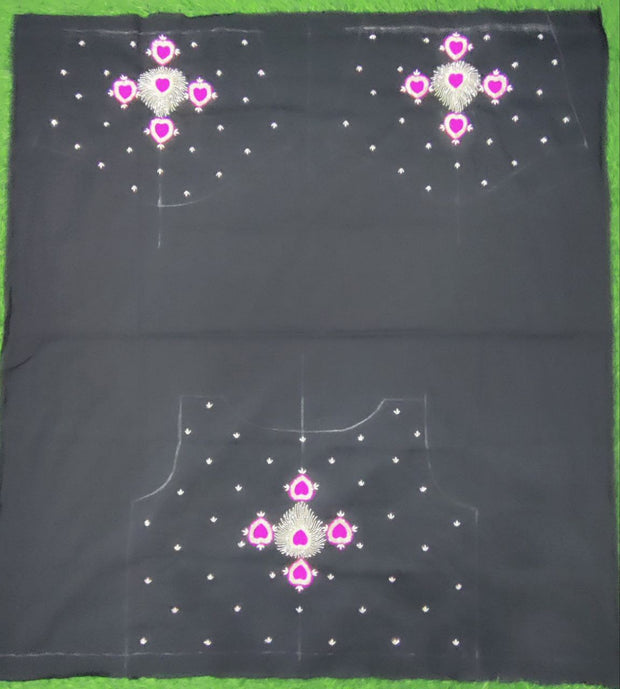 Black Raw Silk 14JUN5E