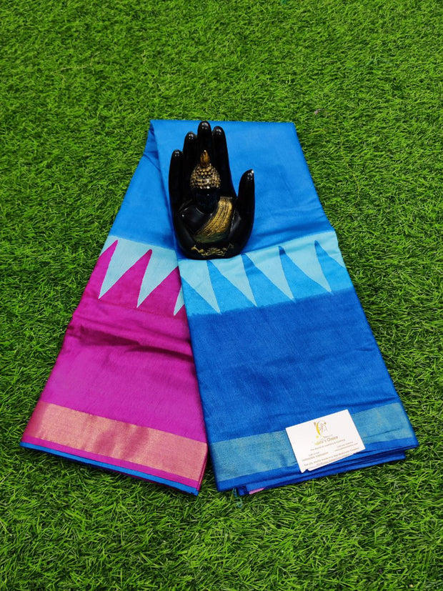 Blue Mangalagiri Silk 17JUN2E