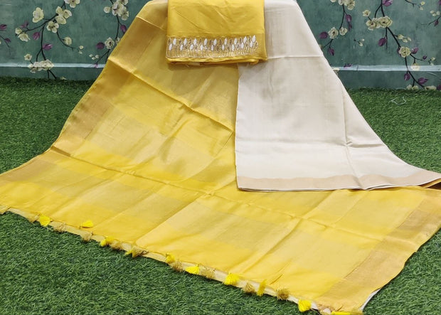 Cream-Yellow Katan Mangalagri 19JUN3E