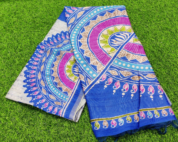 Grey Khadi Silk 20JUN3