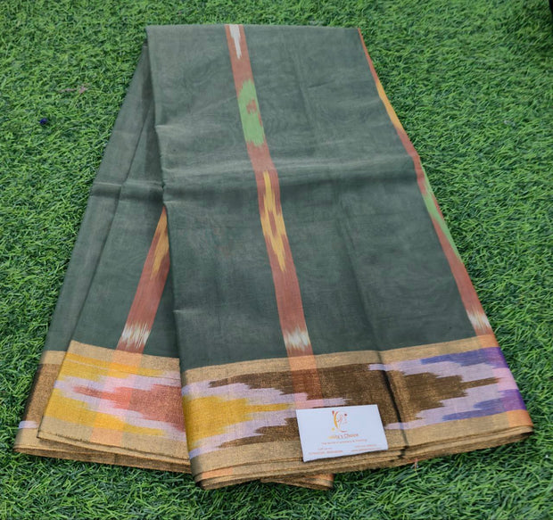 Greyish Gren Seiko Ikkat 30 J5-3E