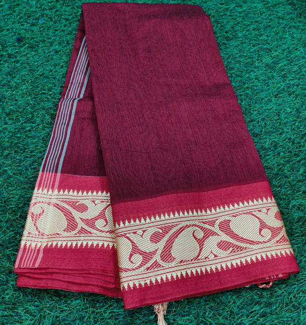 Maroon Handloom 30 J5-8E
