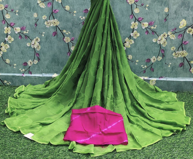 Green Georgette 24DEC7