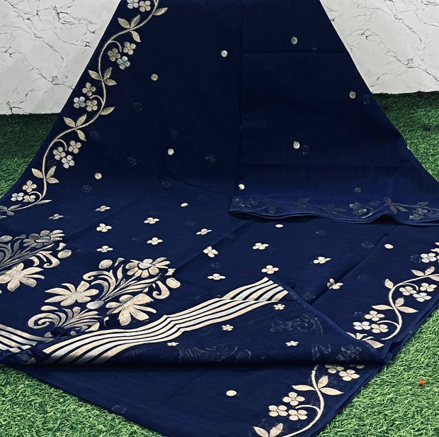 Blue Jamdani 4 K5-15