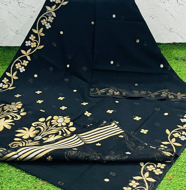 Black Jamdani 4 K5-13