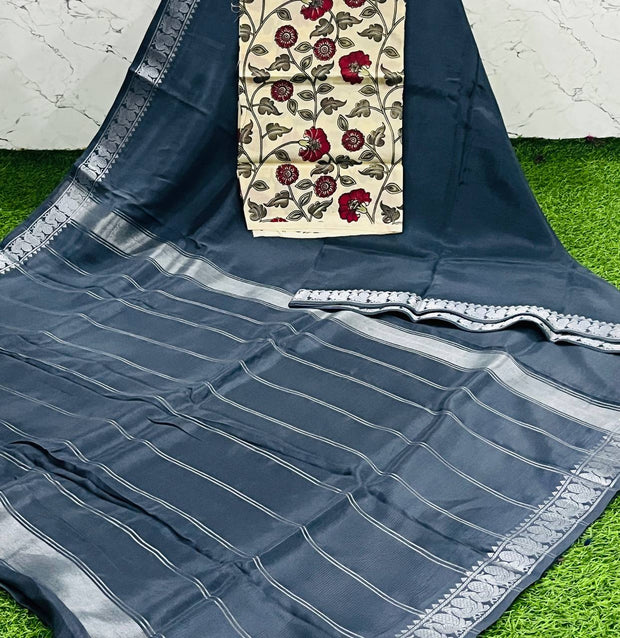 Grey Mangalgiri Pattu 4 K5-12