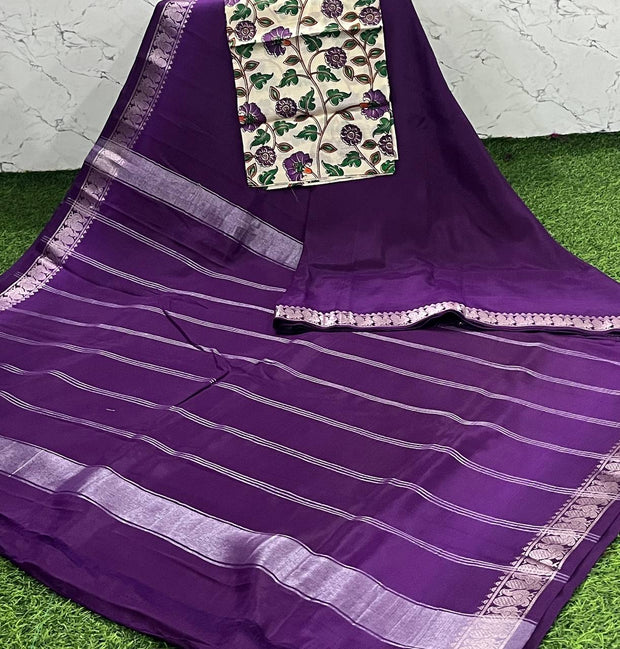 Purple Mangalgiri Pattu 4 K5-11