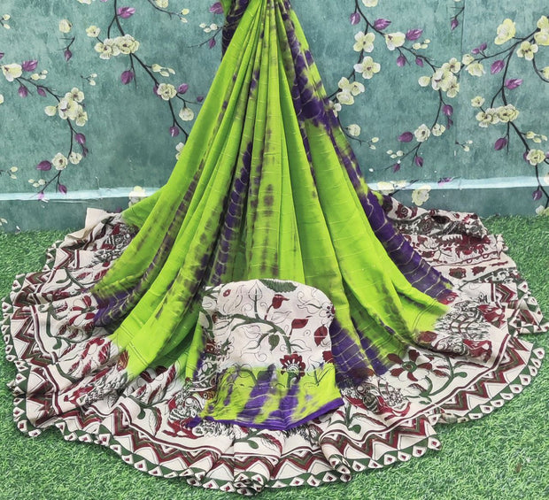 Green Georgette 26DEC10