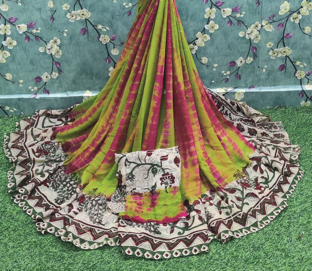 Green Georgette 26DEC11