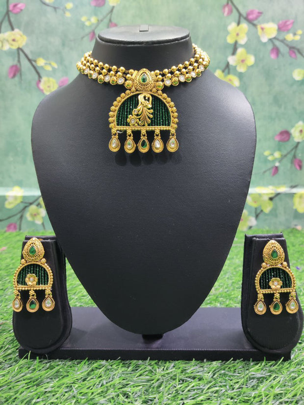 Green Jewelry Set 26DEC6E