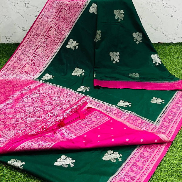 Bottle Green LW Pattu 5 K5-8