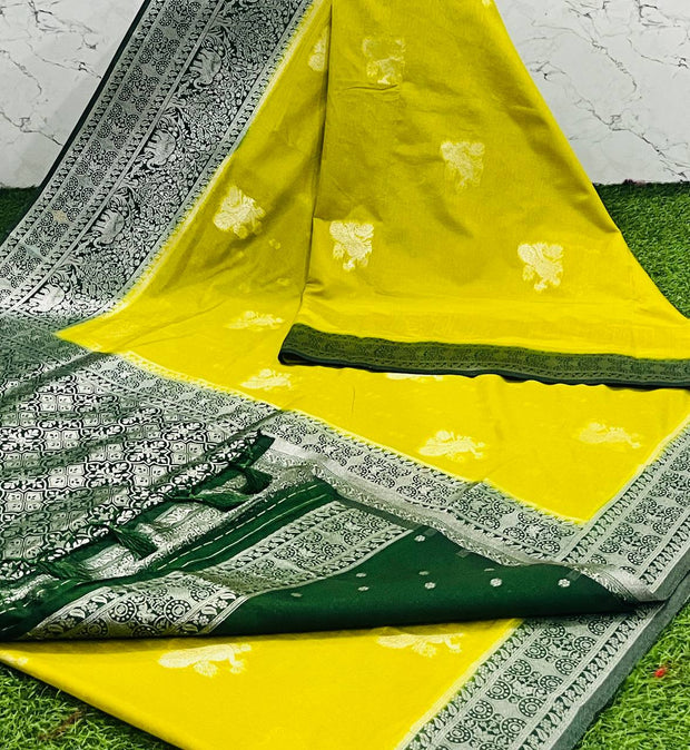 Light Green LW Pattu 5 K5-6
