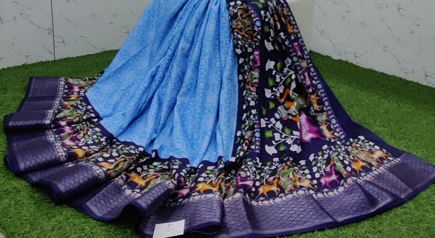 Light Blue Dola Georgette 28DEC9E