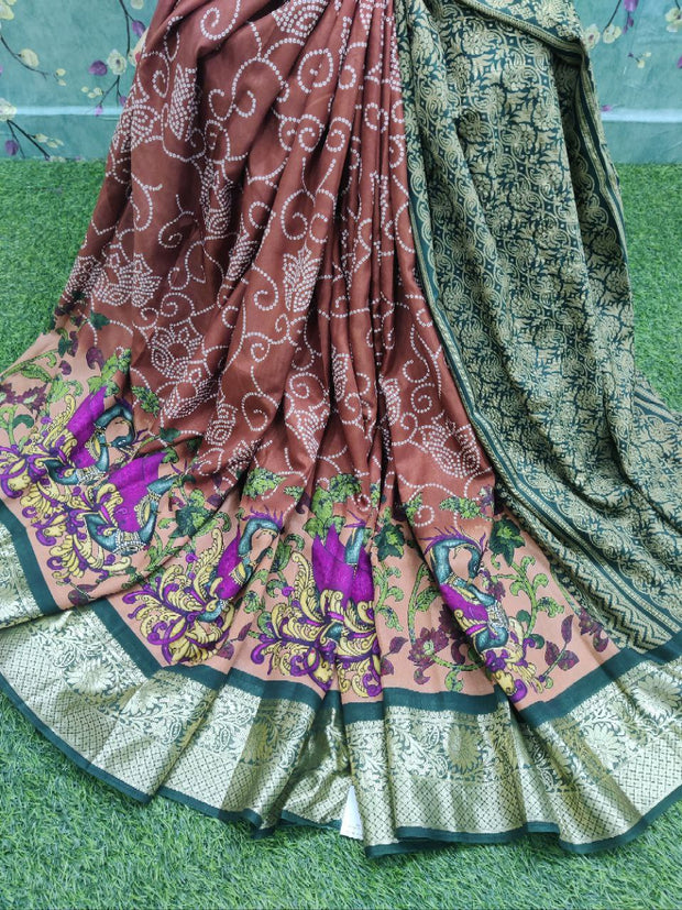 Rust Dola Georgette 28DEC2E