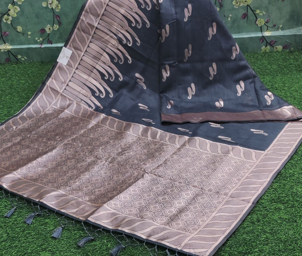 Grey Manipuri Silk 2JAN1