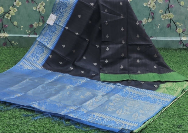 Black Bamboo Silk 19 J4-7