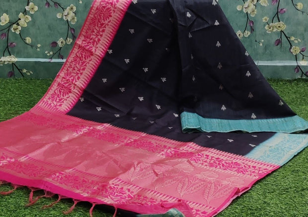 Black Bamboo Silk 19 J4-1