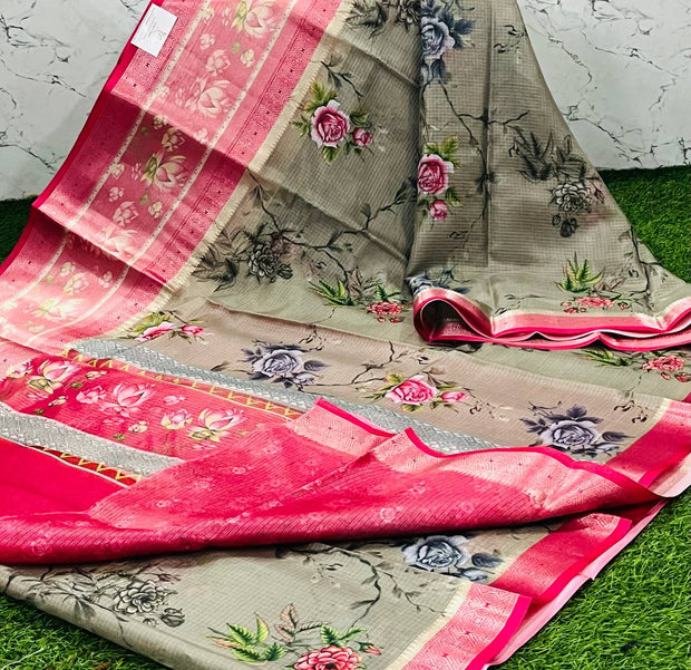 Beige Silk Kota 12 K5-9