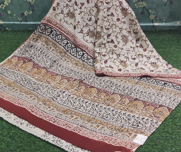 Cream Mysore Silk 5Jan4