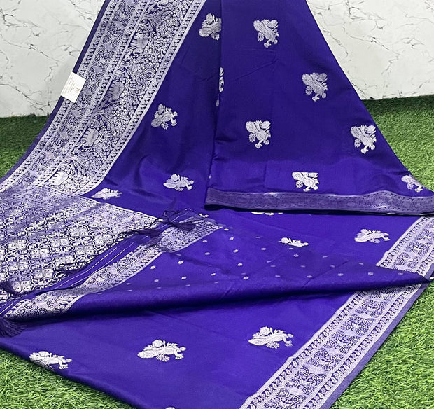 Purple Katan Pattu 15 K5-3