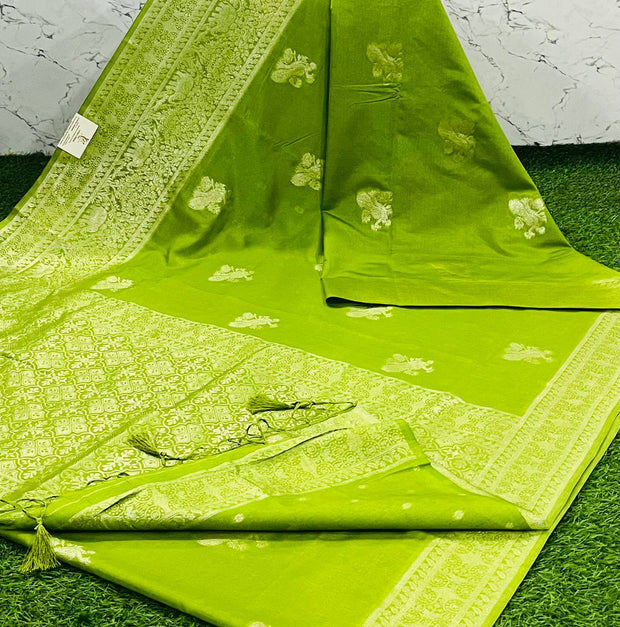 Green Katan Pattu 15 K5-4