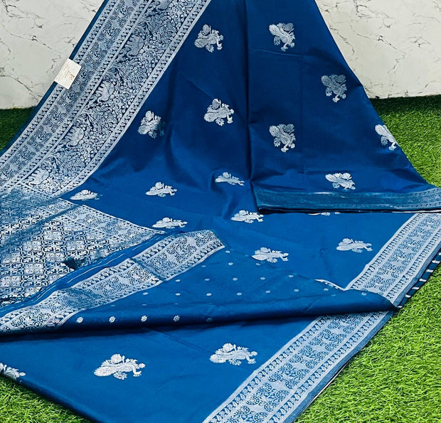 Blue Katan Pattu 15 K5-7