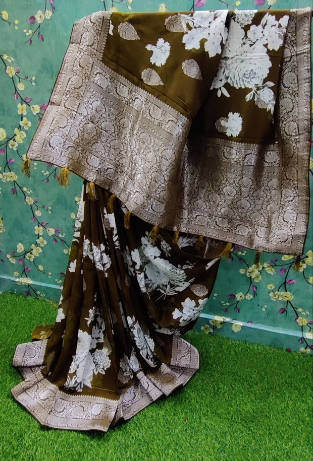 Brown Dola Banarasi 30SEP9