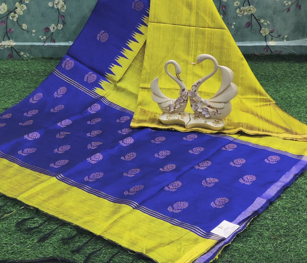 Yellow Khadi Pattu 6JAN4
