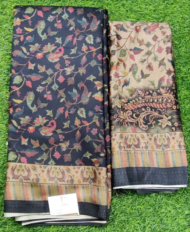 Brown Saree W Shawl 28 A5-2E