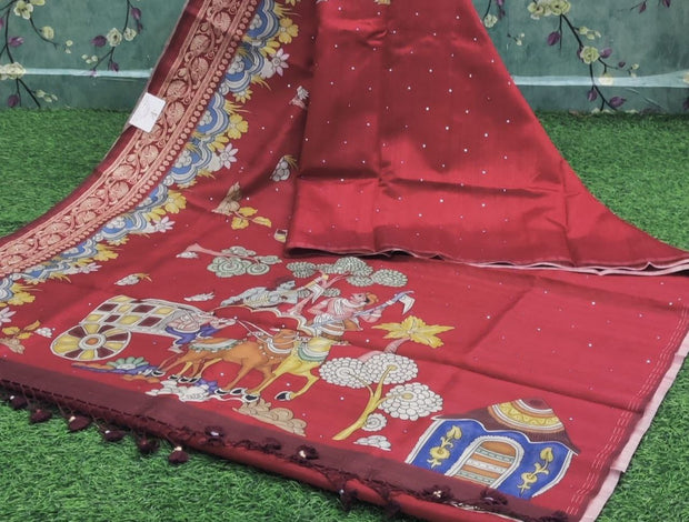 Red Matka Silk 8JAN1