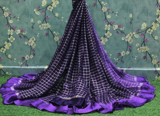 Purple Georgette 9JAN12