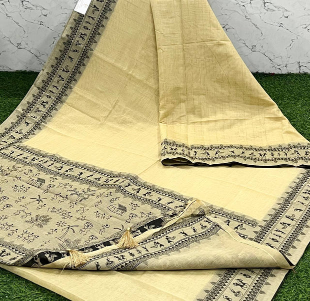 Cream Handloom Worli 25 K5-14