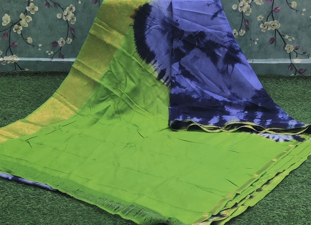 Blue Shibori Mangalgiri 14 E5-6