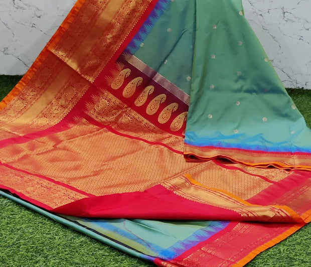 Light Green Gadwal Pattu 8 B5-9