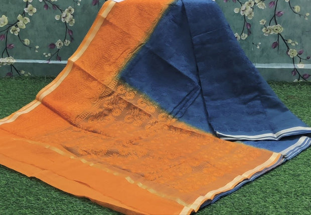 Peacock Blue Kota Cotton 3 K4-7