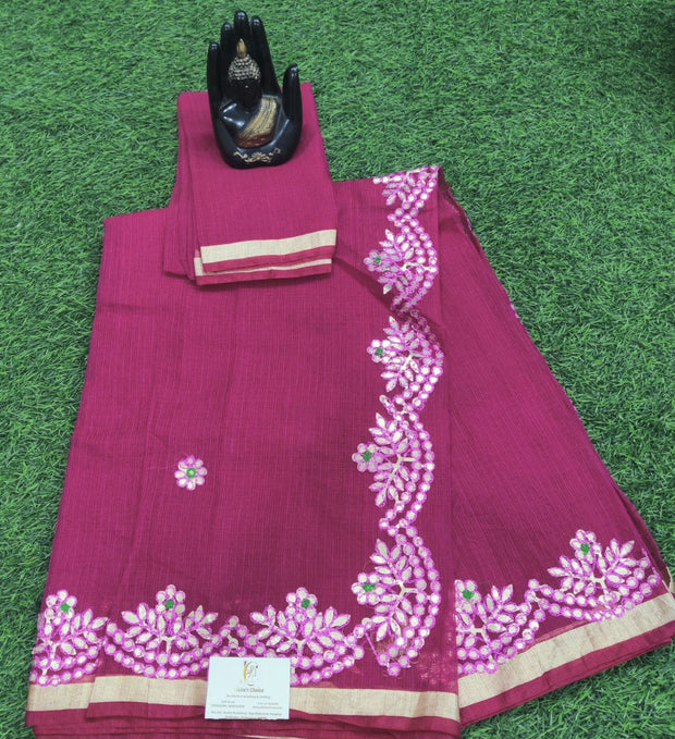 Rani Pink Kota Cotton 19JAN19E