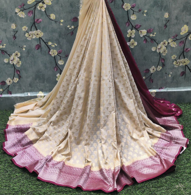 Cream Katan Banarasi 22JAN13E