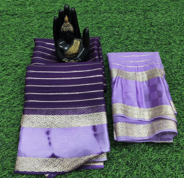 Purple Pure Georgette 31JAN3E