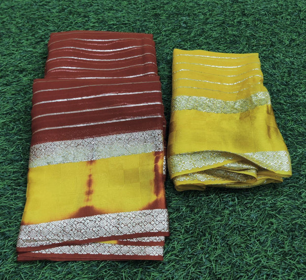 Red Pure Georgette 31JAN8E