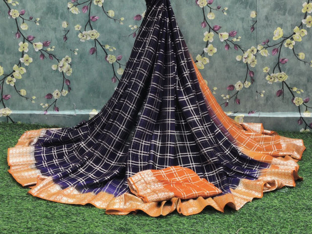 Purple Pure Georgette 31JAN14E