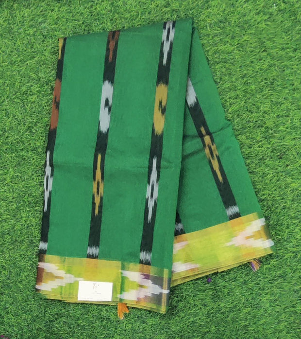 Green Ikkat Handloom 3 C5-8E