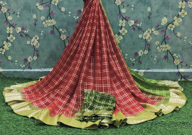 Red Georgette 5 C5-5E