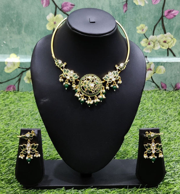 Green Jewellery Set 12FEB7E