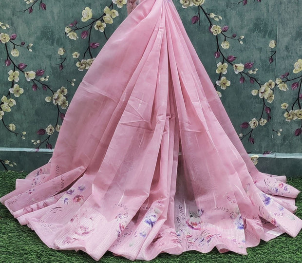 Pink Chanderi Voile 22NOV2