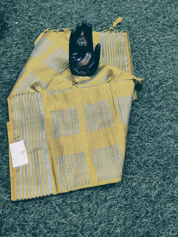 Cream Khadi Silk 18 L4-10E