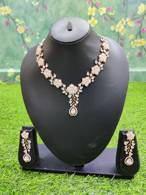 Rose Gold Daimond Finish 14 I4-1E