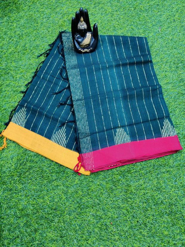 Blue Khadi Cotton 20 L4-5E