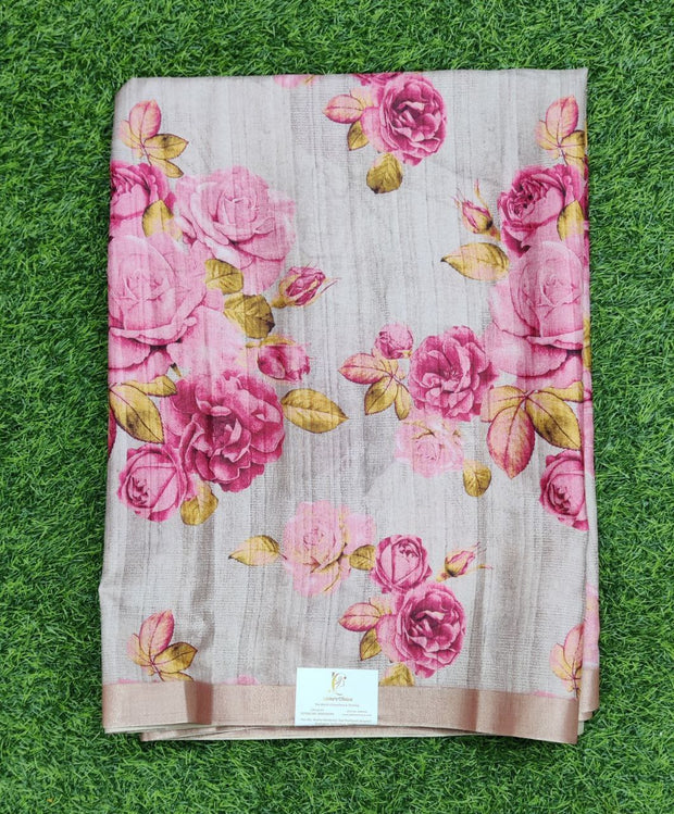 Light Pink Bagalpur Tussar 21 I4-9E